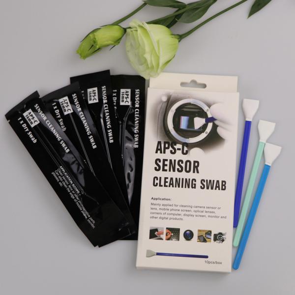16mm Lint Free Microfiber Swabs For Camera APS-C Sensor Cleaning