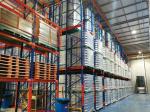 Powder Coated Heavy Duty Industrial Storage Racks , Warehouse Storage Rack