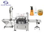 Induction Glass Jar Automated Bottle Filling Machine Antiwear 2000mm 2000W