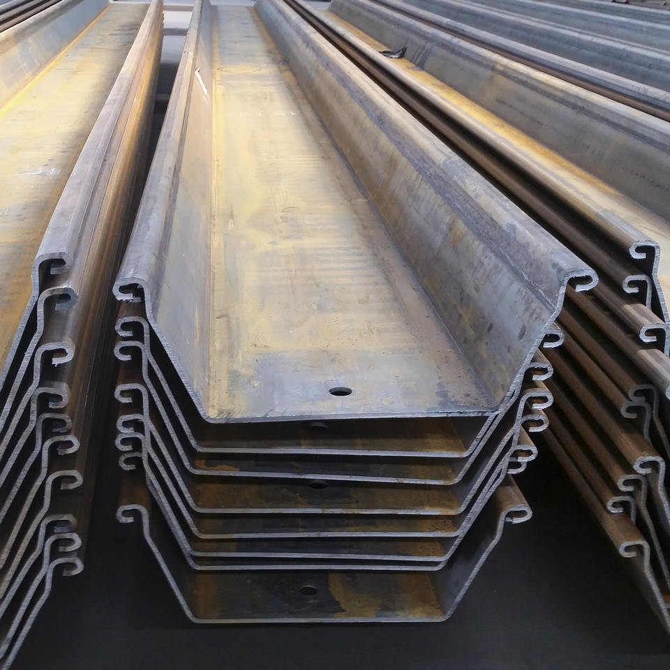 Z Type Metal Steel Sheet Pile Cold Formed Welding SY295