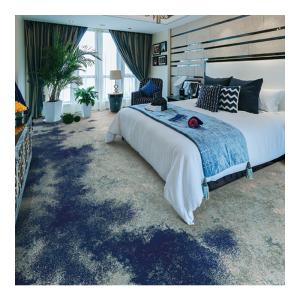 China Sea Design 100% Polymide Printed Carpet Luxury Hospitality Carpet 4mx25m wholesale
