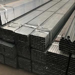 China 50mm*50mm 304 316L Seamless Stainless Black Steel Hollow Square Pipe For Decoration wholesale