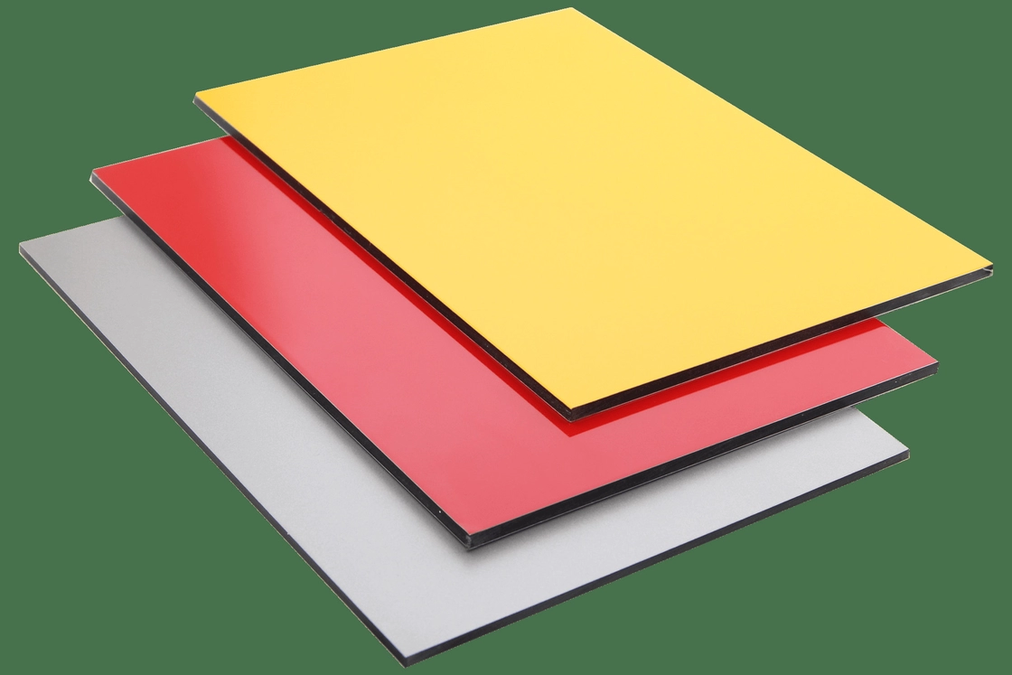 White aluminum Composite Panel 244cm Indoor and Outdoor Decoration Acp Interior Wall Cladding