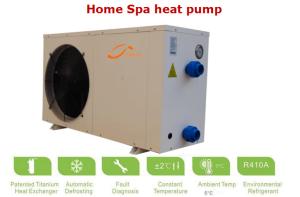 China Pool air to water heat pump with titanium tube wholesale