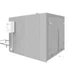 High Strength Powder Coating Curing Oven Powerful Electric Powder Coating Oven