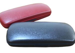 China Fashion PP Material Plastic Glasses Case With Hot Stamping Logo wholesale