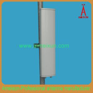 China 5100-5850MHz 2x15dBi Directional Panel Antenna WLAN antenna 5.8g antenna wholesale