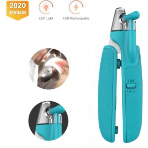 China Usb Rechargeable Pet Nail Clippers For Cats And Dogs wholesale
