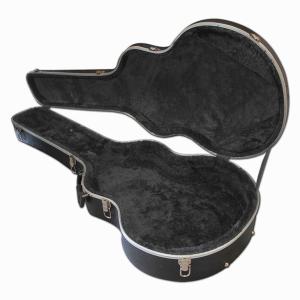 China ABS Jumbo Acoustic Deluxe Flight Guitar Case With Handle Black Color wholesale
