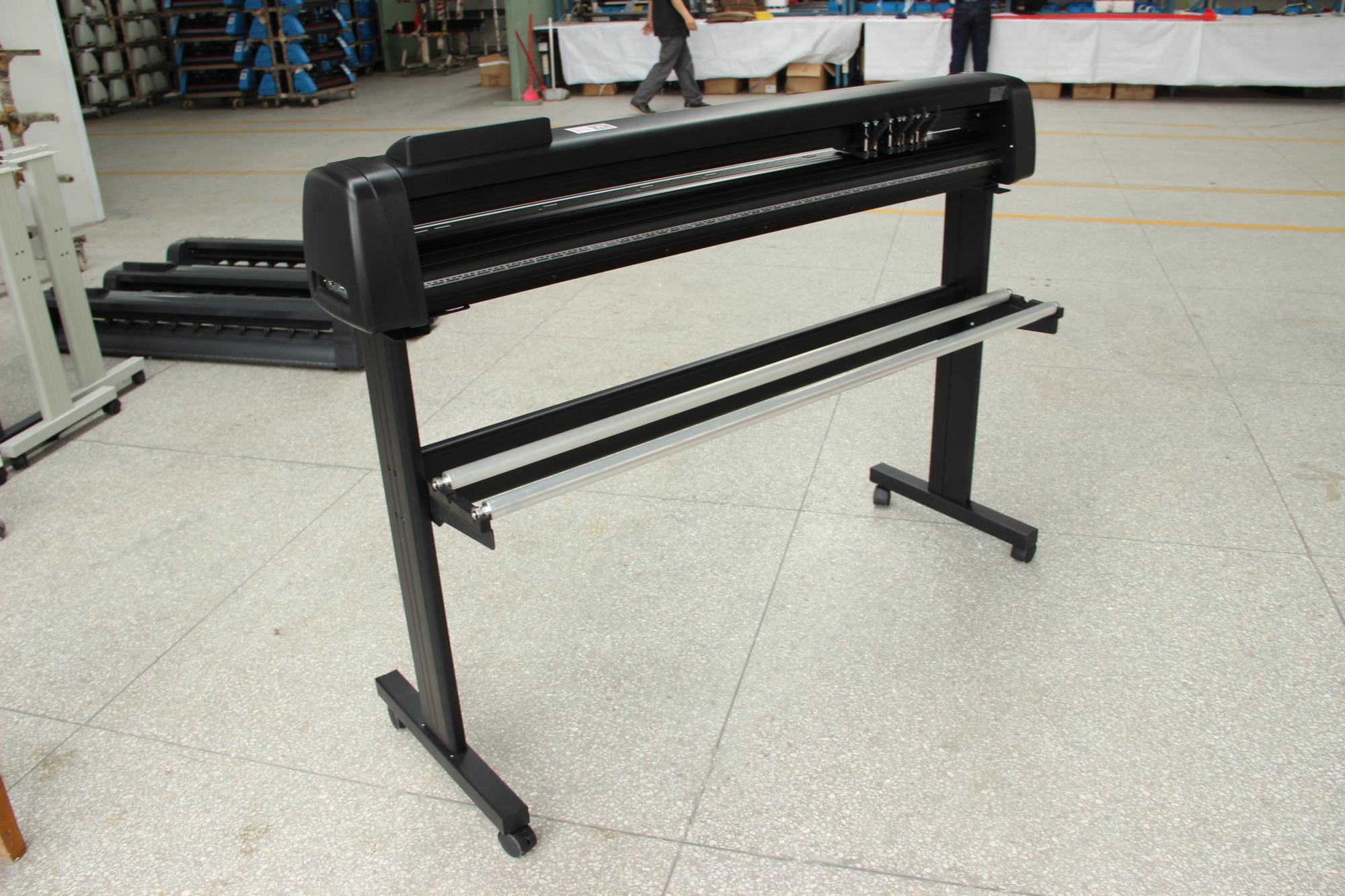 Professional Vinyl Cutter Plotter 3 Pinch Roller 166cm*37cm*46cm Size