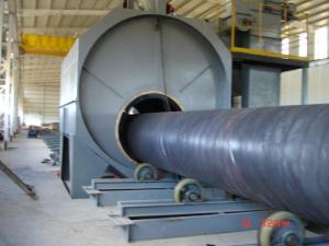 China Pipe Shot Blasting Equipment , High Speed Metal Equipment wholesale