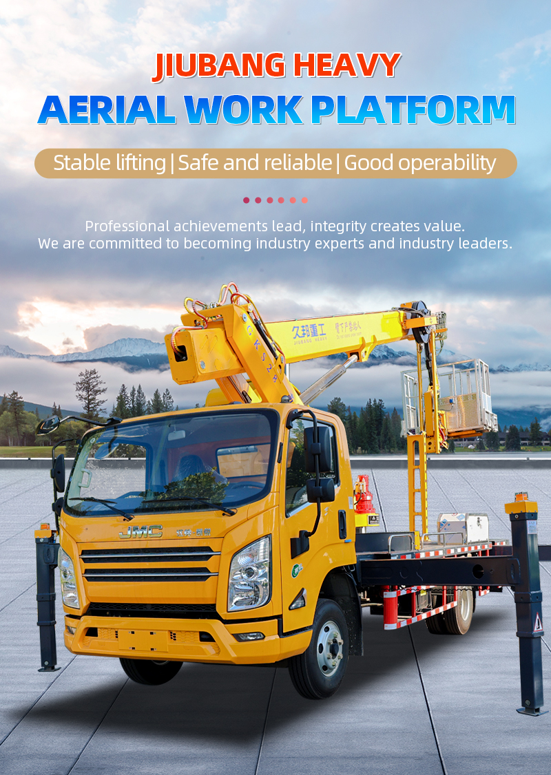 High Quality JMC 28M Telescopic Boom High Platform Aerial Worker, Sold Separately