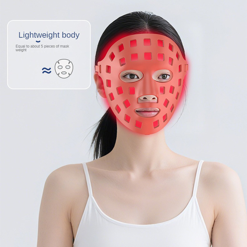Professional 7 Led Colors Light Therapy Mask Facial Lifting Massger Acne Multi Wavelength For Skin Care At Home Beauty Salon Equipment