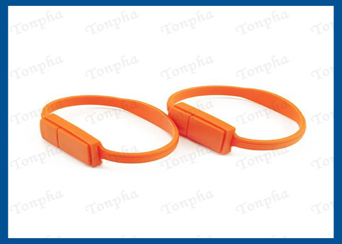 Colorful Wrist Usb Flash Drive , Wristband Usb Flash Drive Thumb Drives