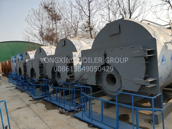 0.7Mpa Horizontal Fire Tube Boiler Fully Automatic Low Pressure Steam Boiler