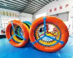 Commercial Blow Up Walking Rollers Inflatable Water Roller Wheel