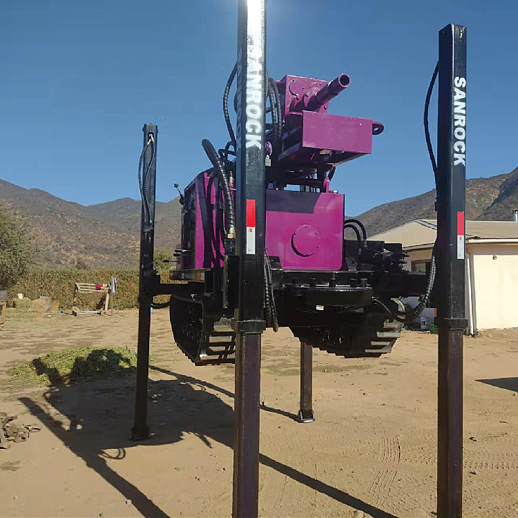 Rotary Borehole 300m Water Drilling Equipment Hydraulic Water Well Drilling Rig