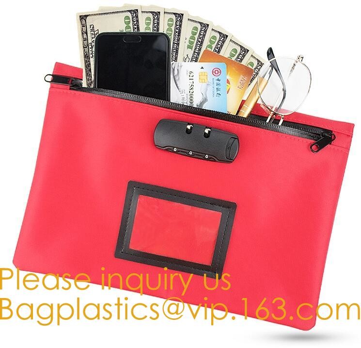 Hold Bank Transactions, Petty Cash, Checks, Paperwork, Office Supplies,Keys,Employee Belongings,Retailers, Schools Finan