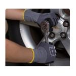 Sanitation&Recycling Grey Nylon Spandex 15 Gauge Hand Safety Gloves