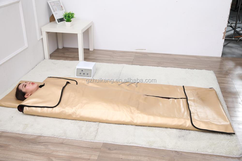 Home 3 Zone Infrared Sauna Blanket 110V~240V 3 Zone Sauna Blanket