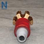 6 Blades PDC Oil Drill Bit Compact Steel Body Polycrystalline Diamond