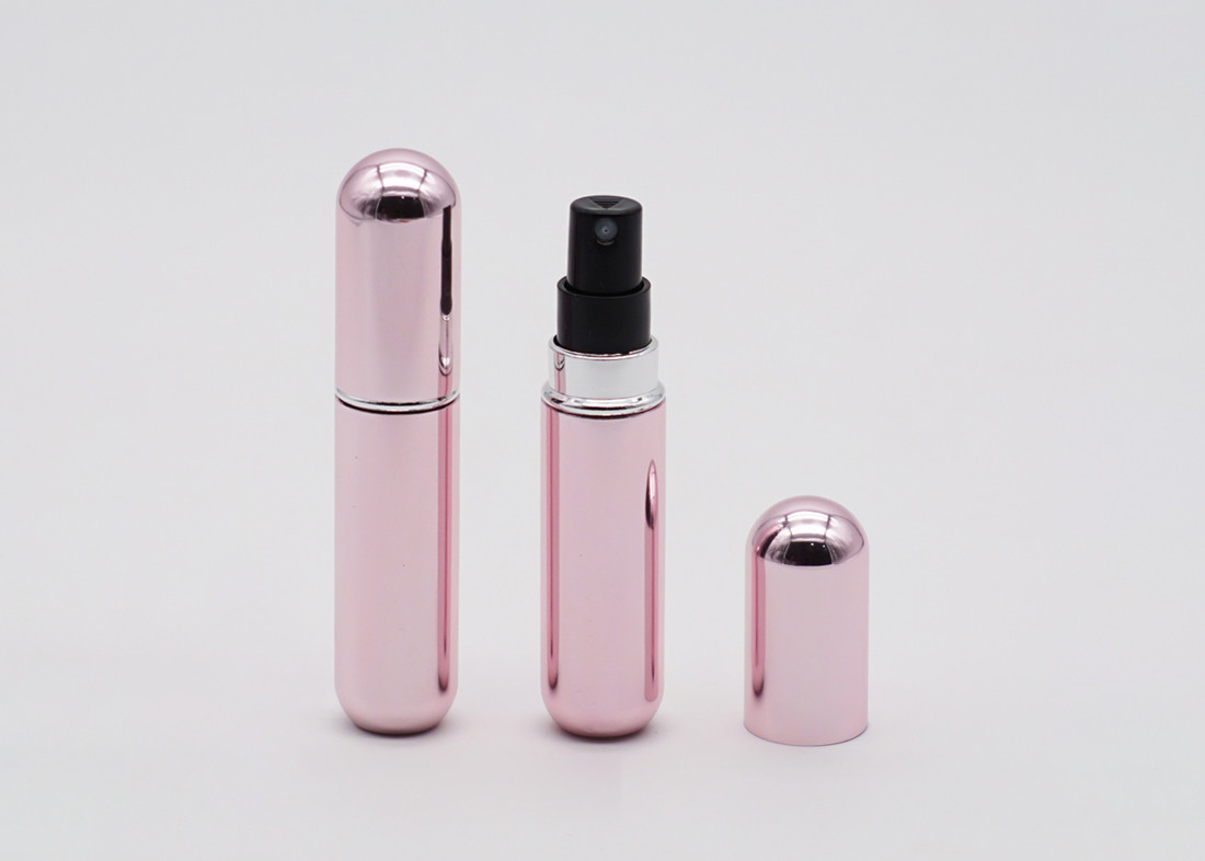 5ml Aluminum Perfume Atomizer Pump Sprayer Handbag Portable