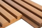 Recycled Timber Wood Veneer Slats Wall Panels Flavorless Nontoxic