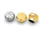 Hanging Plating Zamak Perfume Caps 28*28*42.5mm