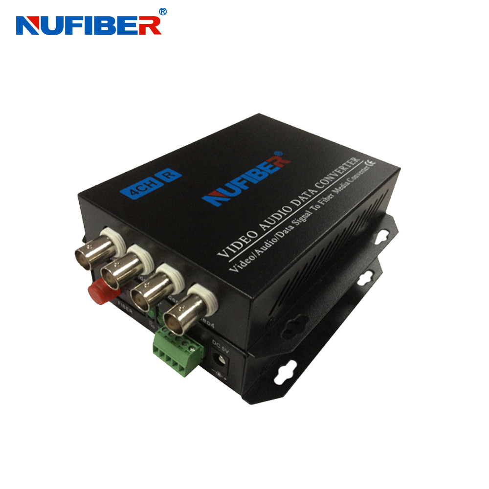 16BNC Fiber Video Converter Transmitter For CCTV NF-16V-T/R-F20