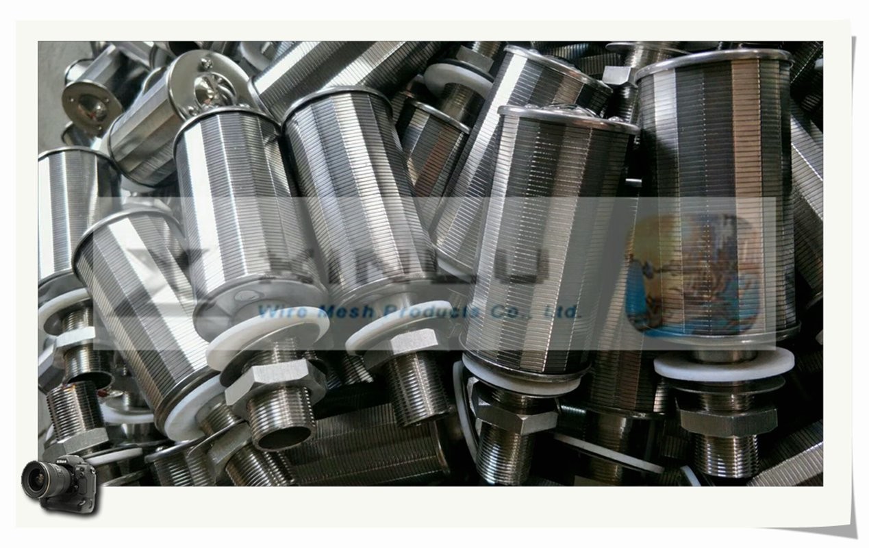 32-108mm Stainless Steel Wedge Wire Water Distributor Pipe Johnson Head Lateral Screen Tube Filter Candle