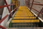 FRP Anti Slip Stair Nosing Anti Slip Mat Surface Coating Resin Iso AS4586 For