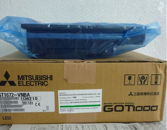 GT1672-VNBD Mitsubishi Human Machine Interface Touch Screen GOT main units 10.4" (VGA:640×480 dots) (24V DC)