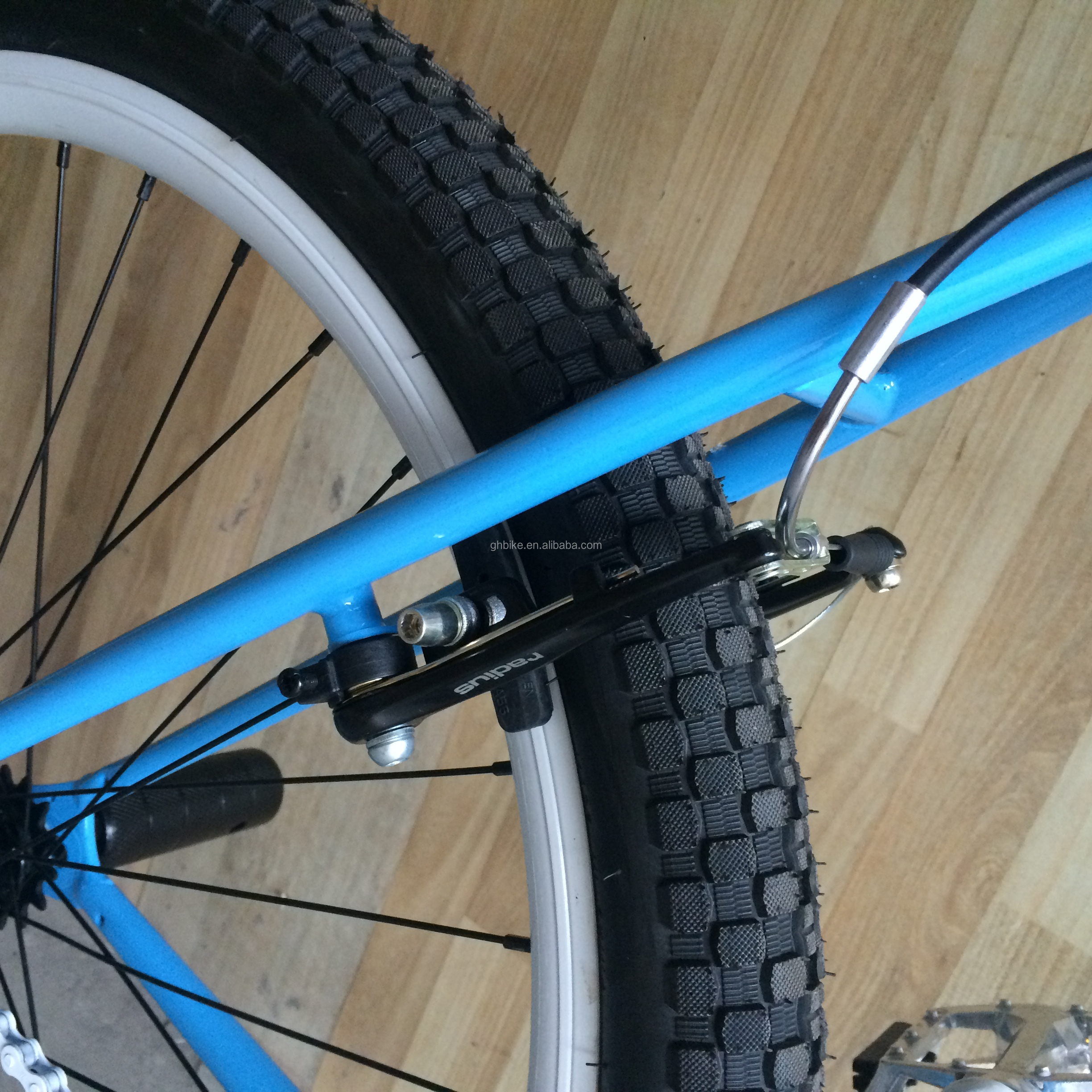 Street-Ready 18inch BMX Bike with Hi-Ten Steel Frame and USA OEM Aluminum Alloy Rims