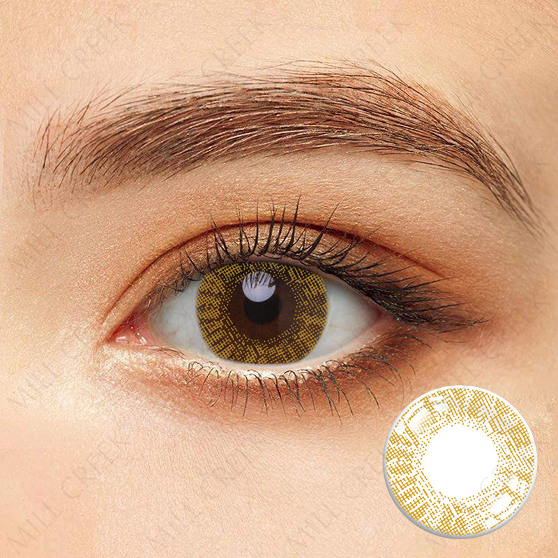 HEMA NVP macaron Natural Color Contact Lens For Big Eye