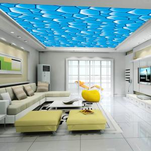 China durable Pvc High Gloss Stretch Ceiling Film For Home Decoration Ceilings wholesale