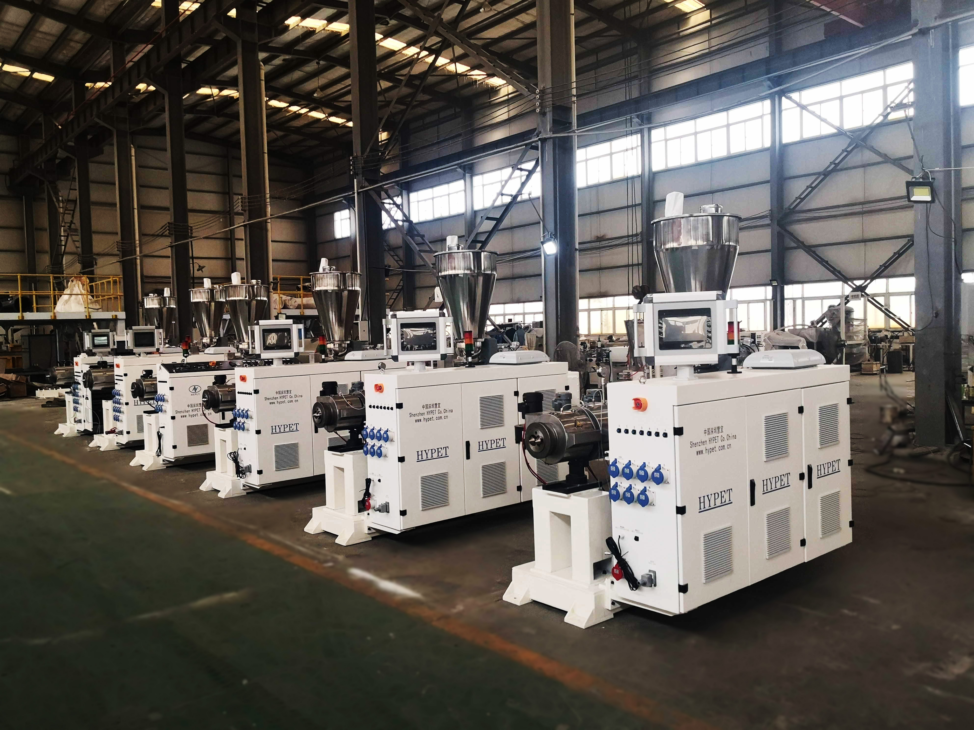 16-32mm Four Strands PVC Conduit Pipe Production Line With 10 Cavities Belling Machine And Automatic Packaging Machine