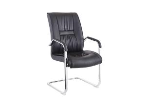China Executive Pu 62cm Office Waiting Room Chairs With Arms wholesale