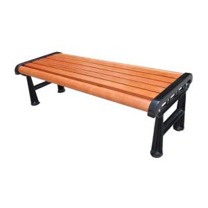 China SGS Certificate Modern 1400mm Cast Iron And Wood Garden Bench wholesale