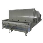 304SS IQF Fruit Vegetable Liquid Nitrogen Tunnel Freezer