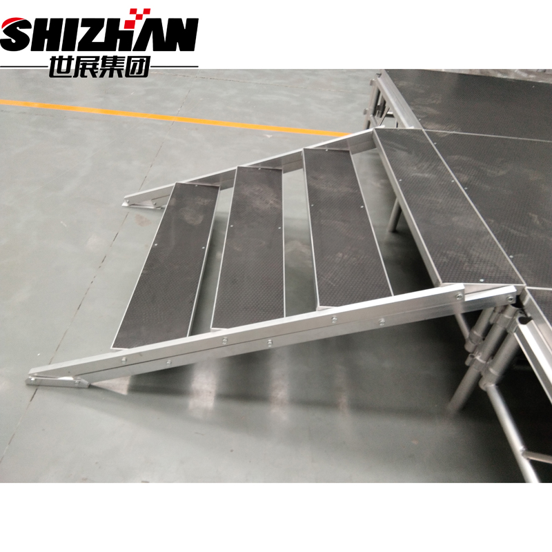 Anti-slip aluminium frame mobile stage platform for outdoor concert