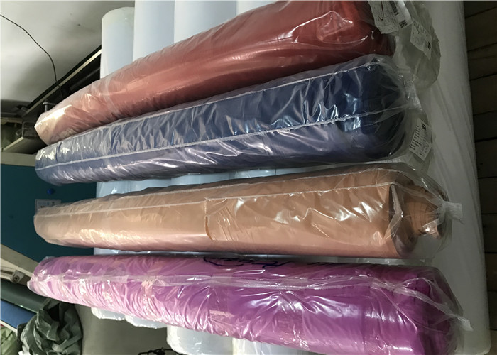 Interlock Knitting Waterproof Repreve Polyester , Stretch Pastel Hues Repreve Material