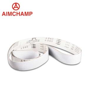 China Alumina Oxide Soft Metal Grinding Alumina Abrasive 240 Grit Sand Belt wholesale