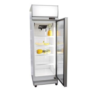 China 500L Glass Door Supermarket Upright Display Freezer wholesale
