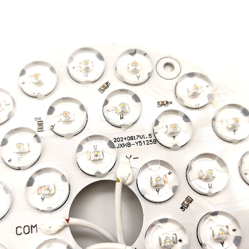 High Lumen 230V 15W 110MM 36V 3CCT Spare Part Ceiling Fan PCB Board Driver Less LED Modules Dimming And Color Adjustment