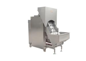 China 3 Belts 1.52Kw 2500kg/H Onion Skin Peeler Machine wholesale