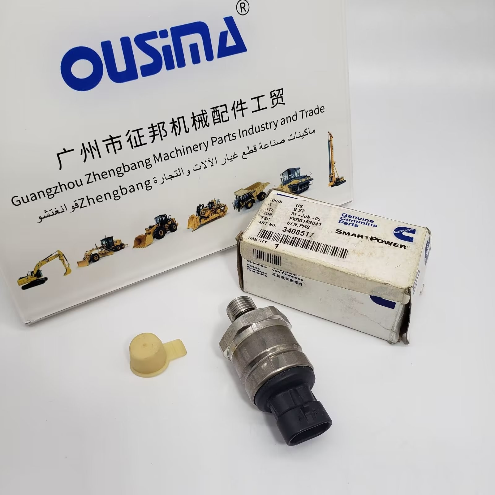 Original Parts 3408517 Pressure Sensor Pressure Switch For Cummins QSK19HM350