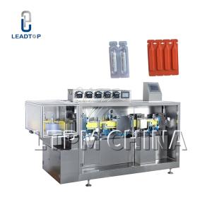 China PLC Plastic Ampoule Filling Machine Liquid Sealing SS304 wholesale