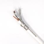 AL Foil Shielded 30V RG6 RG11 PE Insulated Coaxial Cable