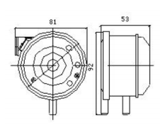 20-300pa Customizable Plastic Air Differential Pressure Switch for ODM Requirements