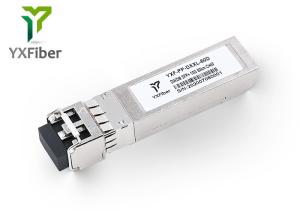 China CH43 1550.12nm DWDM SFP 10G 80km Optical Fiber Module wholesale